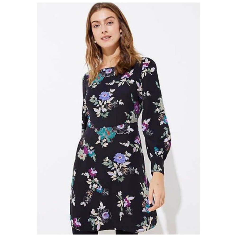 Loft floral dress